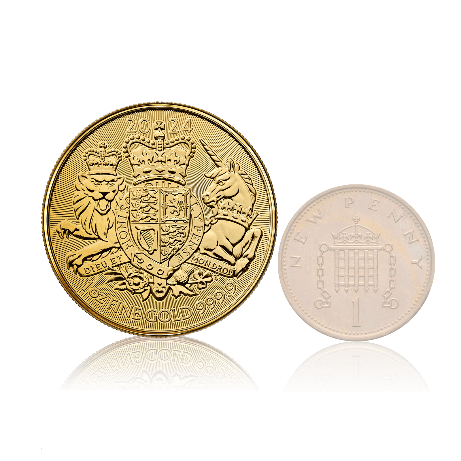 1oz Gold Royal Mint Royal Arms (2024) 5